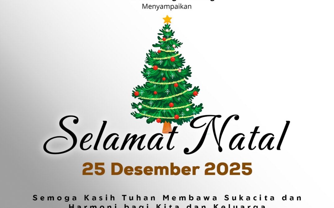Pimpinan dan Staf UPT Laboratorium Pendidikan Agama Menyampaikan | SELAMAT NATAL 25 DESEMBER 2025